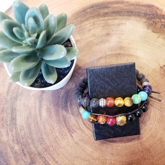 💥FREE w PURCHASE 💥 Chakra Wrap Bracelet - Picture 4 of 4